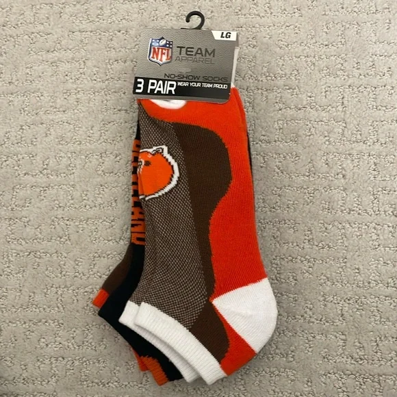 Underwear & Socks | Cleveland Browns No Show Mens Socks | Poshmark